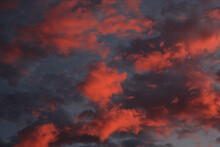 Vivid Sunset Clouds
