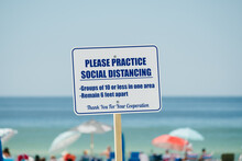 Social Distancing Beach