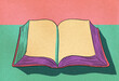 © Goce Ilievski/Stocksy - Open Book Vintage Illustration