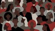 © Valeriya Simantovskaya/Stocksy - crowd of different black people. Black life matters concept