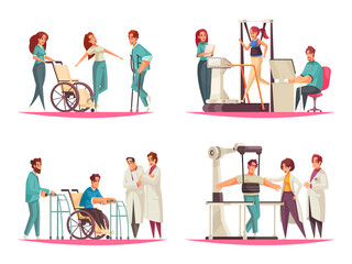 Sticker - Physical Rehabilitation Compositions Set