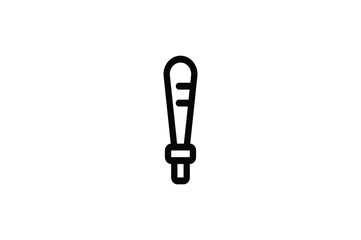 Poster - Sport Equipment Icon - Baseball Stick