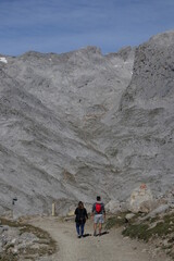 Sticker - Mountainous landscape in Northern Spain