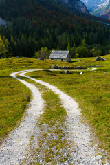 Soca valley, Triglav National Park, Trenta Valley, Julian Alps, Municipality of Bovec, Slovenia, Europe