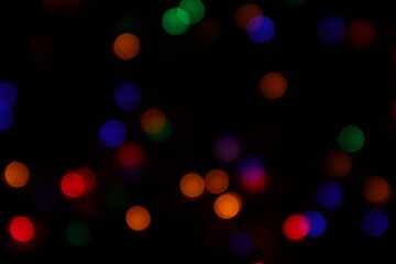 abstract christmas lights