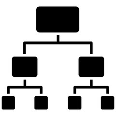 Wall Mural - database mainframe connected to multiple computer screens, data mining and patterns icon