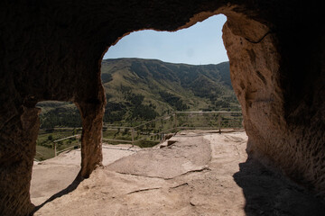 city ​​rooms in the rock