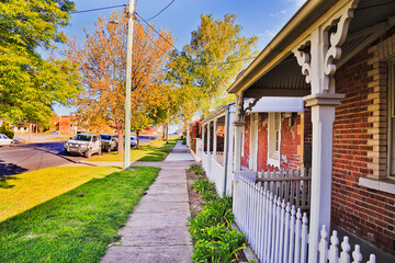 Wall Mural - Bathurst House Street verandah