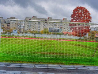 Poster - view of the central square