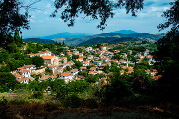 Wall Mural - Sirince village in Izmir Province, Turkey.