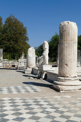 Wall Mural - Ruins of the Roman Hadrianic Baths