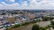 © Thor Jorgen Udvang - Aerial view, Samut Prakan province in Thailand