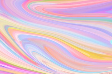 trendy colorful unicorn marble holographic background texture, graphic illustration of liquid swirl pattern background in vivid pastel tone color, modern polygon swirl pattern abstract backgroud
