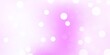 © Guskova - Light purple vector background with spots.