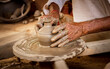 © Andrei Armiagov - Potter at work makes ceramic dishes. India, Rajasthan.