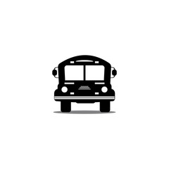 Poster - Bus icon logo, vector design