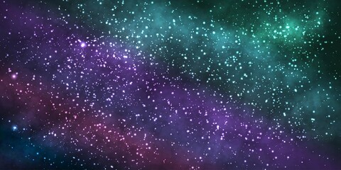 Wall Mural - vector realistic cosmic galaxy background. concept of space, nebula and cosmos.