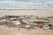beach garbage

