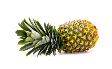 Ananas isolated on a white background.