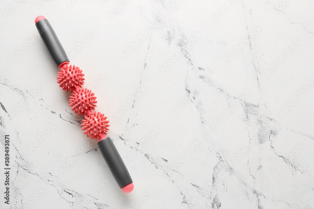 Body roller on white background