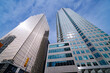 © Spiroview Inc. - Looking up at the highrise office building on Bay Street in the Toronto's financial district.