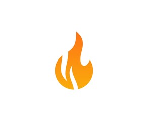 Sticker - Fire logo
