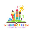© Kanamizu Studio - kindergarten logo concept