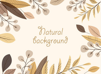 Poster - Autumn nature background