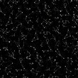 star constellation zodiac space seamless vector pattern