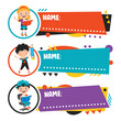 © yusufdemirci - Name Tags For School Children