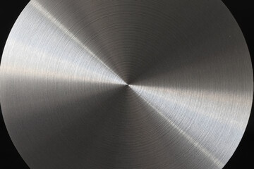 reflections on machined metal surface as background pattern