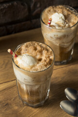 Canvas Print - Homemade Brown Cow Ice Cream Float