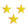 © Rizky - Golden star design for element design and decoration