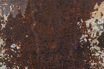 Wall Mural - Rusty grunge metal background texture 