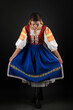© muro - beautiful girl in slovak folk dress