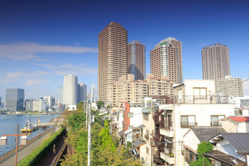 Poster - 佃島高層マンション