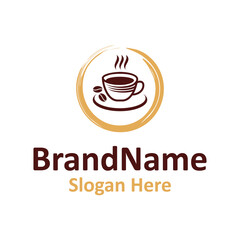 Sticker - Modern vector graphic of coffee, Perfect for cafe, restaurant, etc.