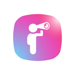 Sticker - Find Employee - Mobile App Icon