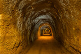 Fototapeta Desenie - Tunnel in Resort Rafailovici - Montenegro