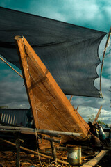 old wooden boat