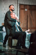 © guruXOX - Theater actor artists on stage perform play for audience