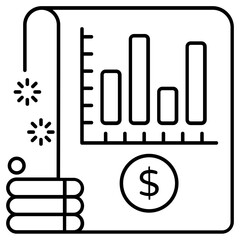 Canvas Print - Bar Chart 