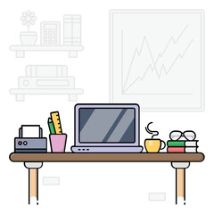 Poster - Accountant Desk 