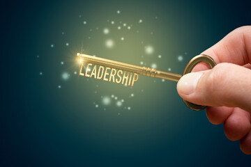 Wall Mural - leadership skills improvement concept