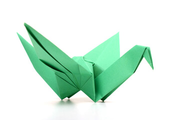 Wall Mural - paper origami bird