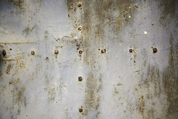 Sticker - Rust texture on metal wall