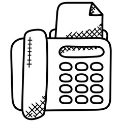 Poster - 
Telephonic chat, contact design icon
