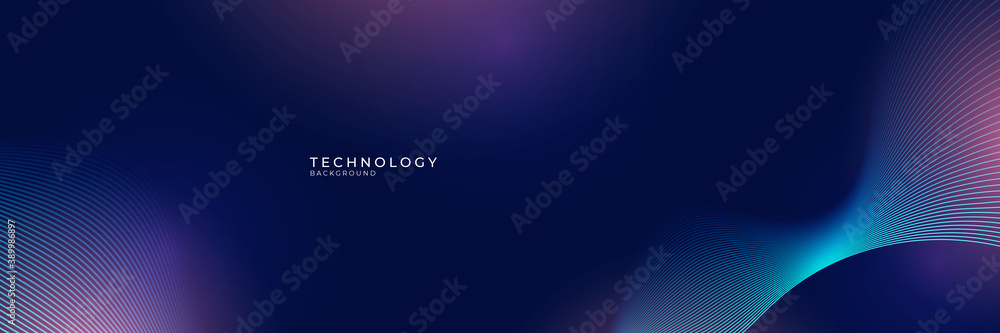 abstract technology particles lines mesh background Stock Vector ...