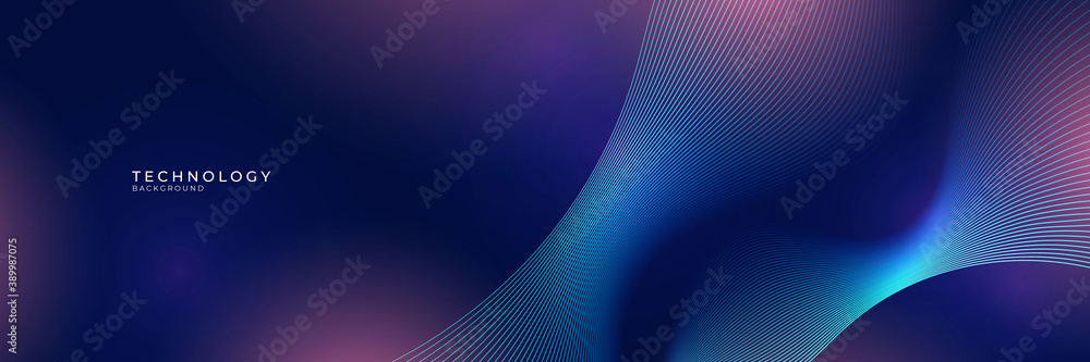 abstract technology particles lines mesh background Stock Vector ...