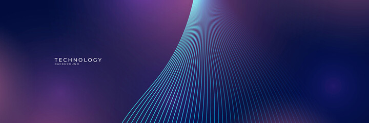 abstract technology particles lines mesh background 